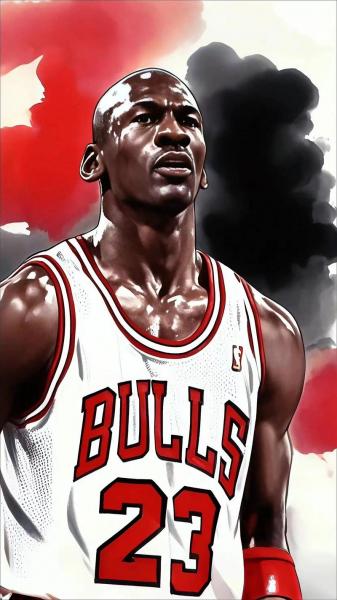 NBA历史排名第二的球星：篮球场上的传奇巨星乔丹